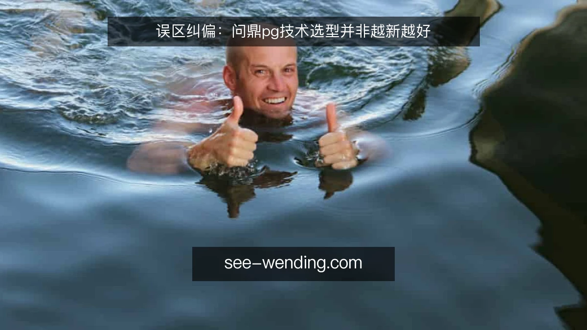 误区纠偏：问鼎pg技术选型并非越新越好